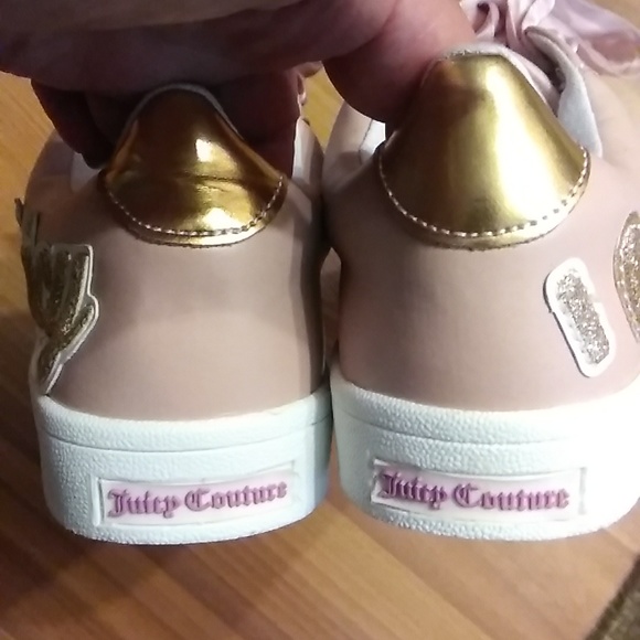 JUICY COUTURE GIRLS SNEAKERS SIZE 1 - Picture 5 of 6